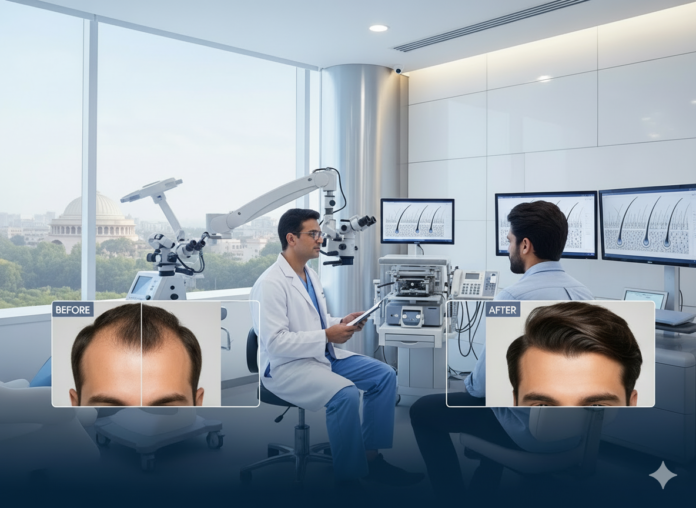 best Hair transplant in chandigarh