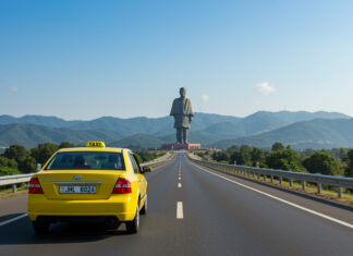 Affordable Ahmedabad to Statue of Unity Taxi Fare for One-Way and Round Trips ahmedabad to statue of unity taxi fare