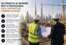 Top Benefits of Working with a Professional Civil Contracting Company in Dubai
