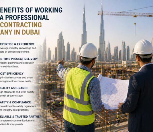 Top Benefits of Working with a Professional Civil Contracting Company in Dubai